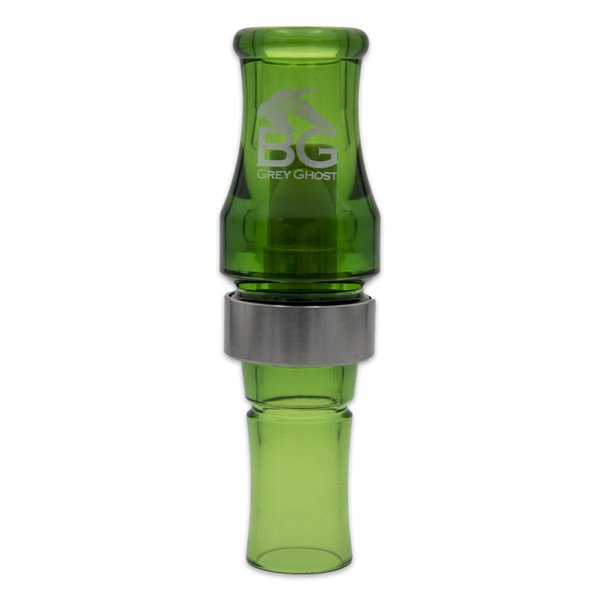 Buck Gardner Calls BGC Grey Ghost Canada Goose Call- Poly - Camo Green