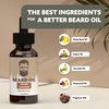 Crafted Beards Beard Oil Beard Oil Conditioner - Leave Your Beard Feeling Amazing - All Natural Ingredients - No Residue - Mustache Oil - 1oz - Made in the USA (Tobacco Vanilla)