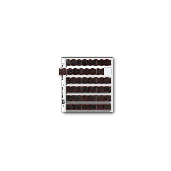 Print File Ultima Archival 35mm Size Negative Pages Holds Six Sleeved Strips of Six Frames, Pack of 100, #ULT356BXW
