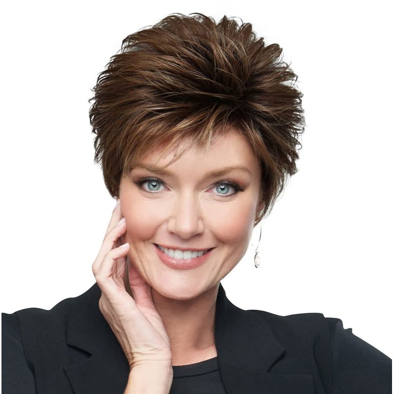Raquel Welch Candid Capture Short Chic Textured Crop Wig by Hairuwear ...