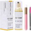 GEMERRY Lash Shampoo Eyelash Extension Cleanser 60ml Eyelash Shampoo for Lash Extensions with Brushes Paraben & Sulfate Free for Makeup Remover Perfect for Professional & Self Use