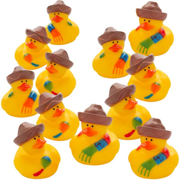 1 Dozen Fiesta Rubber Duckys [Toy]
