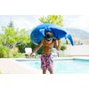 Posh Creations Floating Animal Pool Floats with EPS for Kids, Teens and Adults, Comfy Stuffed Pool Float for Lounging, Mesh - Medium Whale Shark