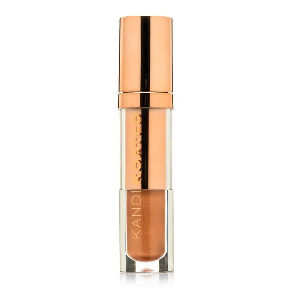 Kandi Koated Liquid Satin [Caress] Liquid Lip Color with High-Shine Finish | Rich Colors, Moisturizing Lip Shine, Paraben-Free, Cruelty-Free | Beauty & Makeup
