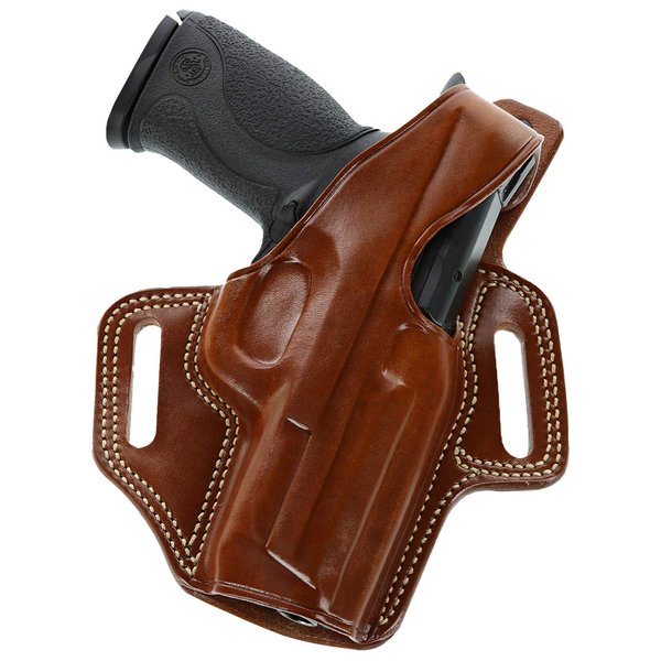 Galco Fletch High Ride Belt Holster for Glock 19, 23, 32 (Tan, Right-Hand)