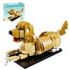 KAZI Dog Building Toy Set,Dogs Gift for Animal-Lovers,Ideas Golden Retriever Dog,Building Set for Girls and Boys,Creative Buildable Toys for Kids 8 and Up,Christmas Decor,Party Favors