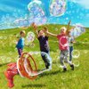 SHENSE 2024 New Bubble Gun Bubble Machine for Dinosaur Bubble Blower Toy for Kids and Toddlers Bubble in Bubble Gun Party Favors Birthday for 3 4 5 6 7 8 9 10+Years Old Boys and Girls (Green)