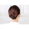 Tinksky 100pcs Hair Nets Invisible Elastic Edge Mesh Dress-up Accessories (Black)