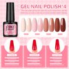 Acrylic Nail Kit with Everything for Beginner Professional Nails Kit Acrylic Set with Drill and U V Light Gel Nail Polish Kit 24pcs Decoration Powder Acrylic Nail Starter Kit Gifts for Women DIY