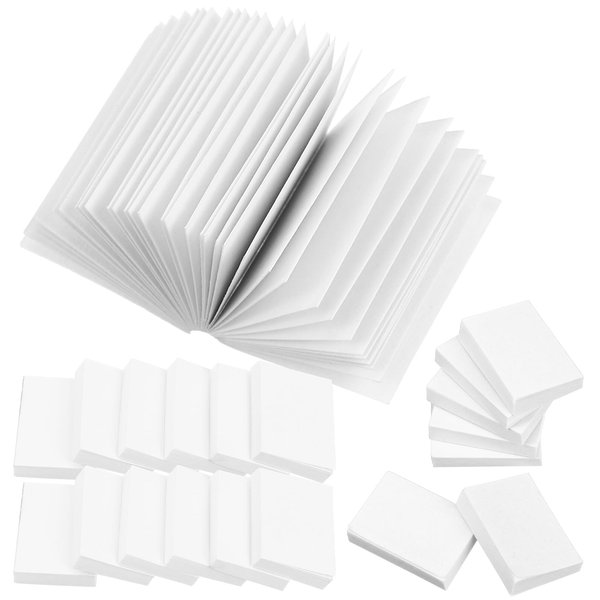 1:12 Scale Mini Blank Books Dollhouse Kit,100PCS Miniatures Blank Books, Mini Books Dollhouse Decoration Accessories Supplies Model for Christmas Pretend Play