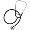 Mabis 75-432-025 Caliber Series Pediatric Stethoscope, Non-Chill Ring, Lightweight, Black