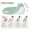MAYCHAO 15ML Light Green Glitter Gel Nail Polish 1Pc Green Shimmer Gel Polish Soak Off UV LED Nail Polish Nail Art Starter Manicure Salon DIY at Home, 0.5 OZ