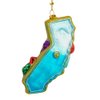 Kurt Adler T0738 T0738 California Glass Ornament, 6-1/2-Inch