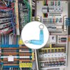 Hilitchi 50Pcs Nylon Heat Shrink Ring Insulated Terminals Electrical Wire Crimp Connector (16-14AWG, 10)