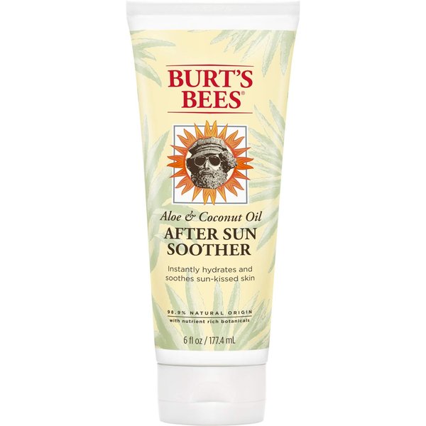 Burt's Bees Aloe & Coconut Oil After-Sun Soother, 6 Oz (Package May Vary)