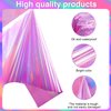 Its Me Hi Im The Birthday Girl Its Me Decorations, 99 Pcs Iridescent Pink Birthday Decorations Tableware Set Include Birthday Banner, Tablecloth, Disco Party Plates, Napkins and forks for 24 Guests