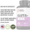 Crazy Muscle Keto Friendly L Glutamine Capsules 1000mg, Post Workout Supplement to Increase Recovery, Decrease Delayed Onset Muscle Soreness, Reinforce Strength Gains & Heal Leaky Gut (100 Pills)