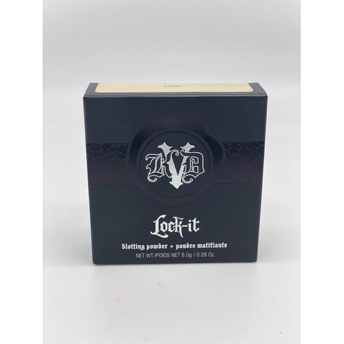 KVD Beauty Lock-It Refillable Mattifying Pressed Finishing Powder Light