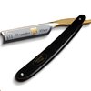 DOVO Carbon Ebony Shave Ready Swedish Steel Straight Razor