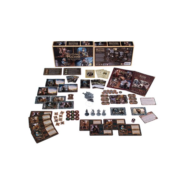 City of The Great Machine. The Escalation Board Game Expansion |1-4 Players | Ages 14 and up | Steampunk | One-vs-Many | Hidden Movement | Cooperative & Solo | Average Playtime 60-90 min