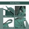 Ezindraw Travel Case Compatible with Dyson Airwrap & Curling Iron, Portable Carrying Waterproof Organizer for Hair Attachments, Portable Carrying Storage Case for Hair Dryer (Emerald Green)