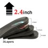 Air up Height Increase Shoe Heel Lift Inserts for Men and Women (3 Layers, 2.5" UP)