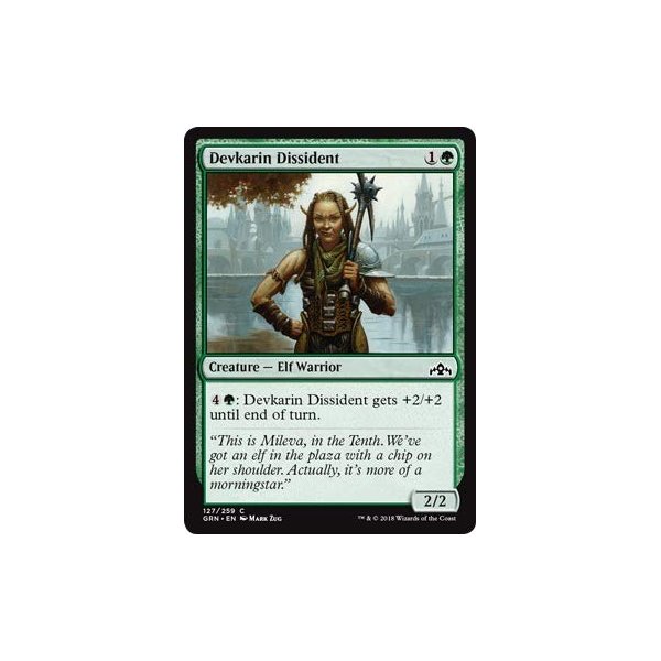 Magic The Gathering - Devkarin Dissident (127/259) - Guilds of Ravnica