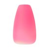 KISS Gel Fantasy Press On Nails, Nail glue included, 'Fun & Jelly', Pink, Medium Size, Coffin Shape, Includes 28 Nails, 2g glue, 1 Manicure Stick, 1 Mini File