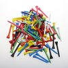 CRESTGOLF Professional 2 1/8" Deluxe Wood Golf Tees 100pcs(Mixed Color)