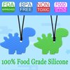 Chew Necklaces for Sensory Kids, Silicone Dinosaur Chewy Toys for Boys with Autism, ADHD, SPD, Chewing Necklaces for Anxiety, Reduce Fidgeting for Children…