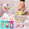 QTL Water Bottle Stickers for Girls Stickers for Teens Girls Kids for Hydroflask Stickers Waterproof Stickers for Girls Hydro Flask Stickers VSCO Girls Stickers Packs 50Pcs