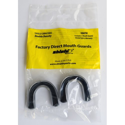 Shield Sports - Youth Double Density Mouth Guard - 2 Pack - Made in The USA