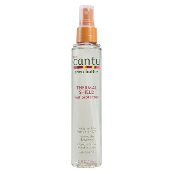 Cantu Shea Butter Thermal Shield Heat Protectant, 5.1 Fluid Ounce (Pack of 6)