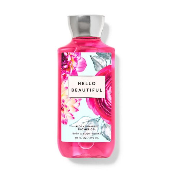 Bath & Body Works Signature Collection Shower Gel For Women 10 Fl Oz (Hello Beautiful)
