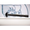 Merkur Double Edge Safety Razor, Straight Cut, Extra Long Handle, Black PVD Coated, 1 ct.