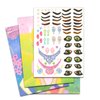 Create a Face Craft Sticker Set - Bundle of 6 "DIY" Make-a-Face Sticker Books Featuring Animals, People | 850+ Sticker Face Reward Party Favors