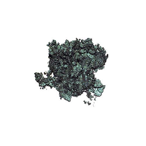 MODE Frosty Pearly Black Emerald Green Eyeshadow Absolute BOLD AT HEART High Pigment Long Wear Nourishing Potent Color, Natural Pressed Powder Eye Shadow Single Compact, Vegan, Cruelty Free