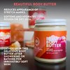 Little Moon Essentials Beautiful Body Butter, Vegan & Cruelty-Free Stretch Mark Cream, Pregnancy Lotion with Cocoa butter & Vitamin E Oil