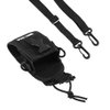 Universal Walkie Talkie Nylon Belt Case Bag with Adjustable Shoulder Strap Two Way Radio Holder Holster Case MSC-20A for Kenwood/Motorola/ HYT Two-Way Radio