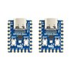 Waveshare RP2040-Zero High-Performance Pico-Like MCU Board Based On Raspberry Pi Microcontroller RP2040 Castellated Module Allows Soldering Direct to Carrier Boards-2pcs
