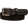 Bullhide Belts Mens Leather Belt for Casual Dress, 1.50" Wide 1.50" Wide, Black, 36 Inches