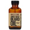 Simply Great Beard Oil - LEATHER - Scented Beard Oil - Beard Conditioner 3 Oz Easy Applicator - Natural - Vegan and Cruelty Free Care for Beards - Gifts for Men