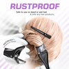 Fagaci Firm Grip Hair Clips with Silicone Band - Duckbill Sectioning and Styling Clips, Durable Alligator Clips for Women's Hair, Long Duck Billed Salon Clips