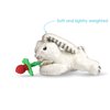 RAZBABY Razbuddy Razberry Teether/Pacifier Holder w/Removable Baby Teether Toy - 0M+ - Bpa Free - Bunny