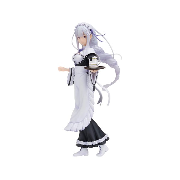 Ichibansho Figure - Re:Zero - Starting Life in Another World - Emilia (Rejoice That There are Lady On Each Arm), Bandai Spirits Collectible Statue