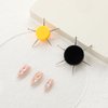 2Pcs Nail Dotting Tool Set, Circular Nail Art Dotting Tools, 12 Sizes Nail Design Dotting Pen, Multipurpose Manicure Pen for Pattern Tracing Stylus Dot Embossing, Professional Nail Salon or Home Use