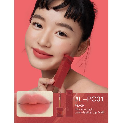 INTO YOU Matte Lipstick Velvet Lip Stain Lip Mud Long Lasting Waterproof Lipstick Lip Gloss Makeup Moisturizing Lipstick for Women(L-Pc01)