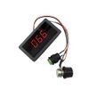 Wixine 1Pcs DC 6V-30V 12V 24V Max 8A Motor Speed Controller PWM with Digital Display Switch