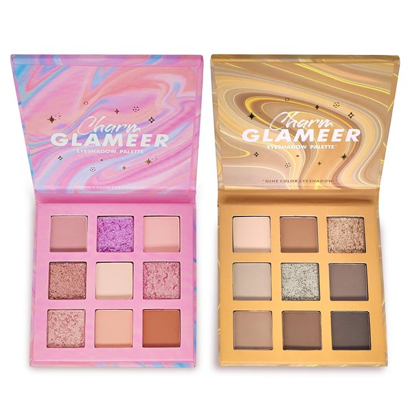 Eyeshadow,18Colors Eyeshadow Palette, Matte&Glitter&Shimmer Eyeshadow,for Eye Makeup Long Lasting Waterproof Eye Makeup Palette, Glitter Shimmer Professional Bright-Colored Eye Shadow(G005-1/G005-2)