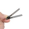 26 Pcs 1.8 Inches Hair Clips Hairdressing Double Prong Curl Clips Black Metal Alligator Styling Clips for Salon Hair Extensions